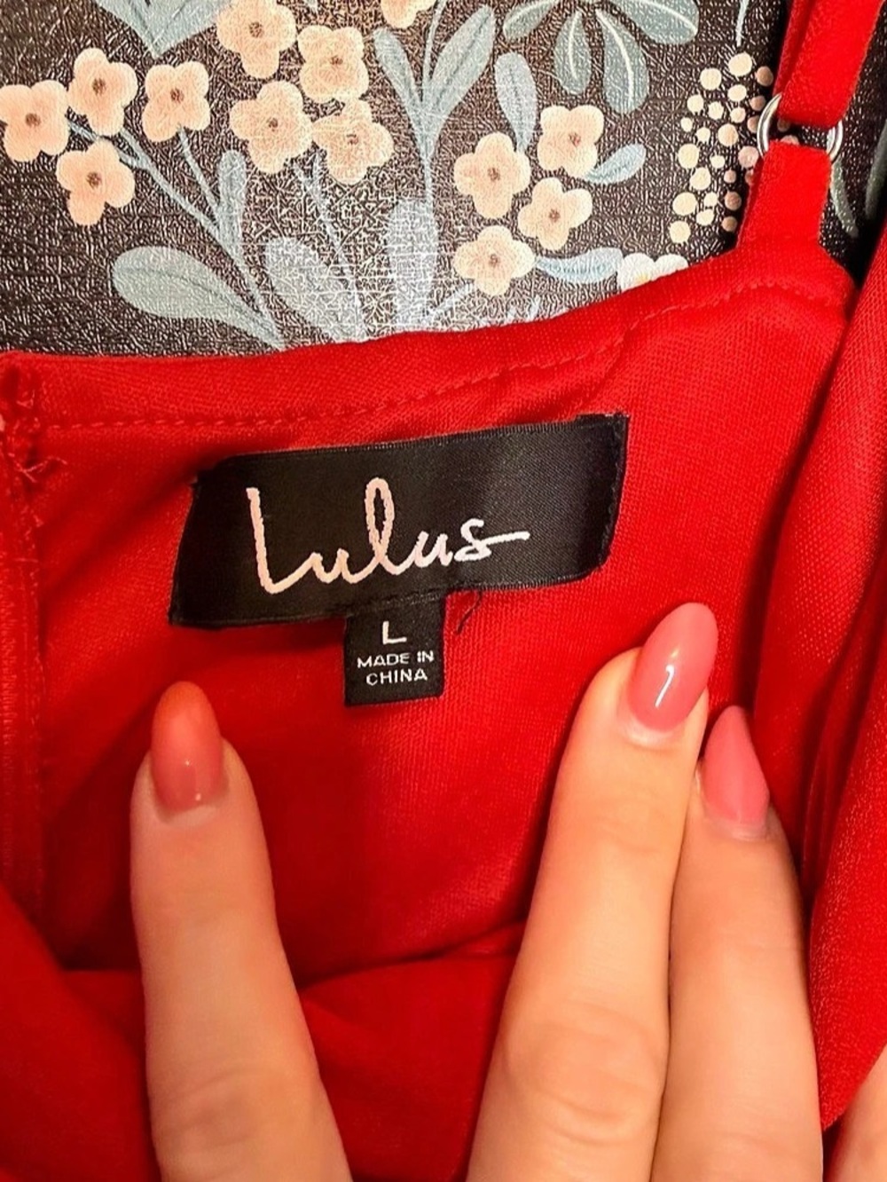Lulus Red Mini Dress - Picture 3 of 5